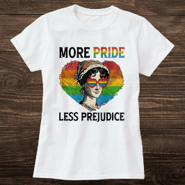 Camiseta Mais Orgulho, Menos Preconceito Vintage Rainbow