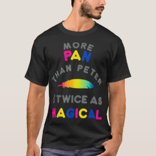Camiseta Mais Panorama do que Peter LGBTQ Orgulho Pansexual