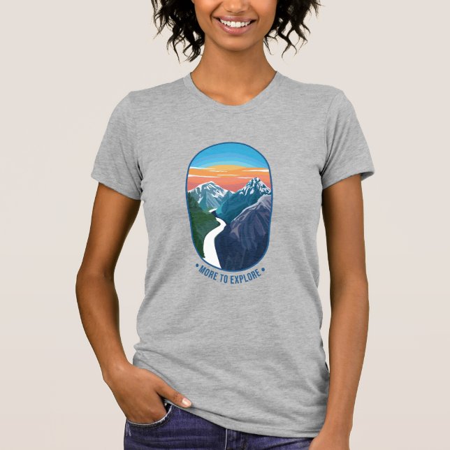 Camiseta Mais para explorar (Frente)