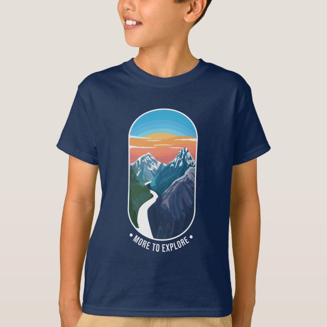 Camiseta Mais para explorar (Frente)