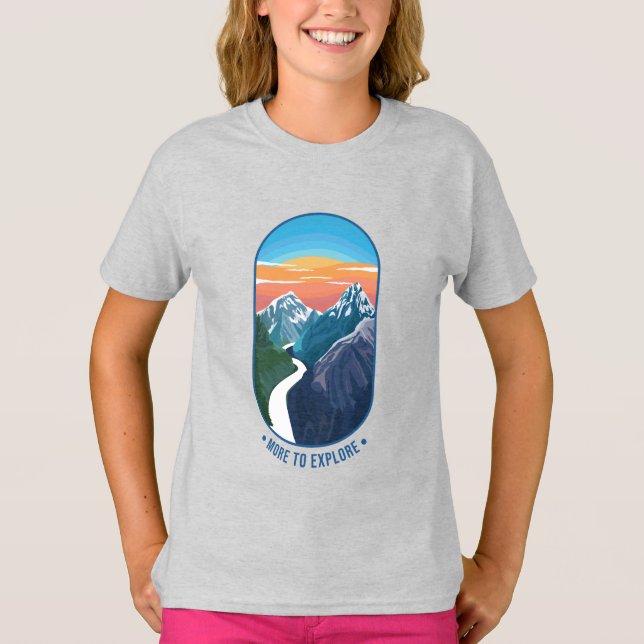 Camiseta Mais para explorar (Frente)
