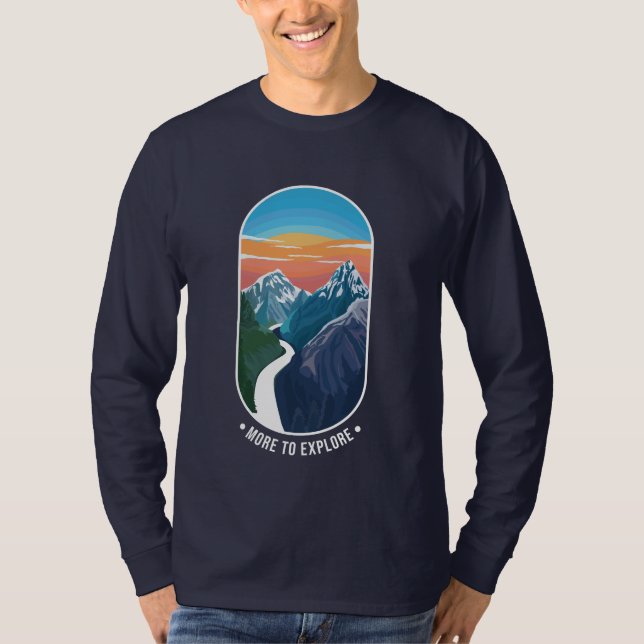Camiseta Mais para explorar (Frente)
