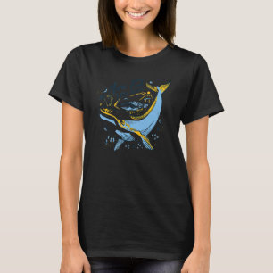 Camiseta Mais Peixes Menos Plástico Conservação do Oceano d