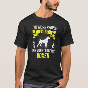 Camiseta Mais Pessoas Eu Conheço Mais Eu Adoro Cachorro Box