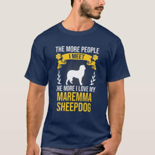 Camiseta Mais Pessoas Eu Conheço Mais Eu Adoro Maremma She