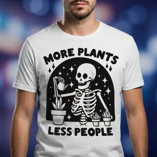 Camiseta Mais Plantas Menos Pessoas