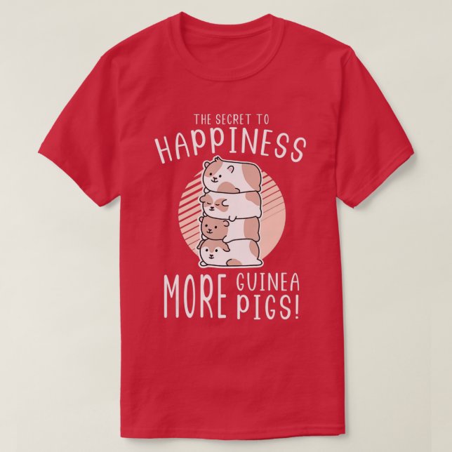 Camiseta Mais Porcos-Guiné (Frente do Design)