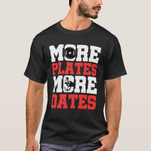 Camiseta Mais Portas Mais Datas Gym Levantamento de Peso Ma