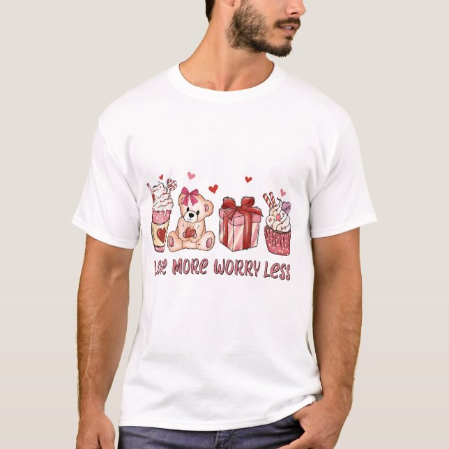 Camiseta Mais preocupações (Frente)