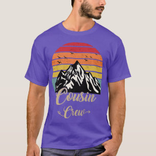 Camiseta Mais Preocupações Menos Primos Tripulação Ir Aplor