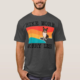 Camiseta Mais Preocupada Menos Cardigan Welsh Corgi Graphic