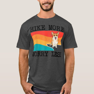 Camiseta Mais Preocupante Menos Pembroke Galês Corgi Gráfic