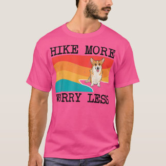 Camiseta Mais Preocupante Menos Pembroke Galês Corgi Gráfic
