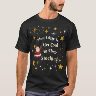 Camiseta Mais propensa a colocar carvão em seu estoque