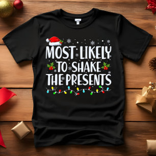 Camiseta Mais propensa a sacudir a atual FUNÇÃO NATAL