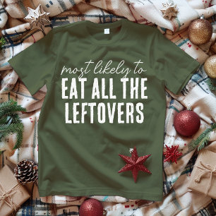 Camiseta Mais Propenso a Personalizar Natal Divertido Famíl