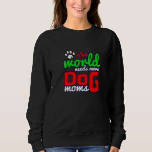 Camiseta Mais Proprietários De Cachorros Adoráveis Mães Mam