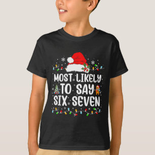 Camiseta Mais Provável De Dizer 67 Seis Sete Divertido 67 N