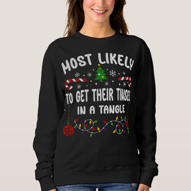 CAMISETA MAIS PROVÁVEL DE PEGAR O SEU TINSEL NUM ÂNGULO (Frente)