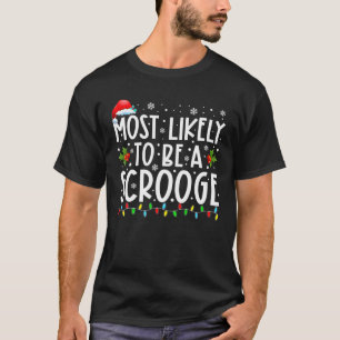 Camiseta Mais Provável É Ser Um Feliz Natal De Família