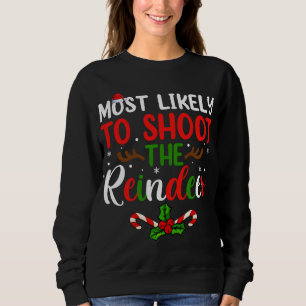Camiseta Mais Provável Para Atirar Na Rebelde Feliz Natal