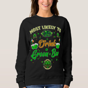 Camiseta Mais Provável Para Beber Ruas Engraçadas Da Famíli