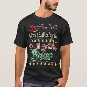 Camiseta Mais Provável Para Beber Xadrez De Búfalos De Papa