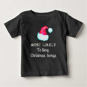 Camiseta Mais Provável Para Cantar Férias De Canções De