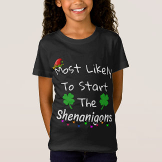 Camiseta Mais Provável Para Começar O Natal Do Elfo Shenani