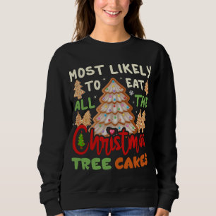 Camiseta Mais Provável Para Comer Todos Os Bolos De Árvore