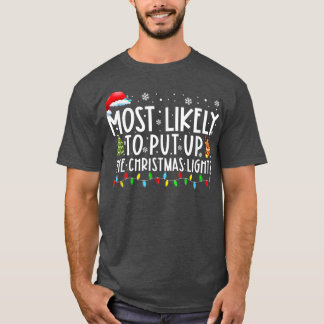 Camiseta Mais Provável Para Compor O Natal Das Luzes De Nat