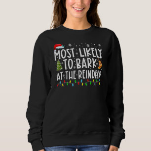 Camiseta Mais Provável Para Latido Na Família Engraçada De