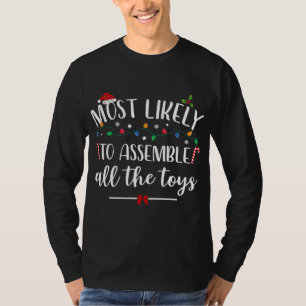 Camiseta Mais Provável Para Montar Toda A Família Engraçada
