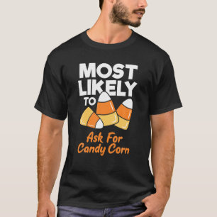 Camiseta Mais Provável Para Pedir Adulto De Crianças Engraç