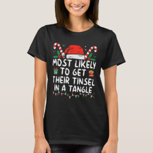 Camiseta Mais Provável Para Ter A Tinsel Em Uma Família De 
