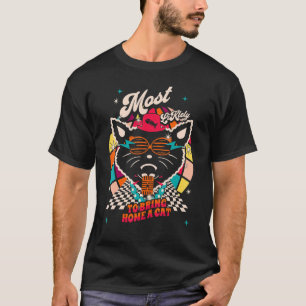 Camiseta Mais Provável Para Trazer Para Casa Um Gato 4