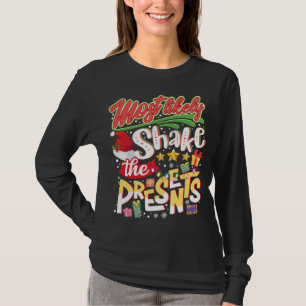 Camiseta Mais Provável Que Aperte Os Presentes Feliz Natal