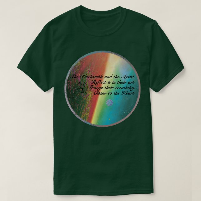 Camiseta Mais próximo do coração T (Frente do Design)