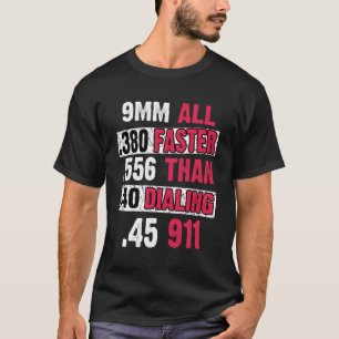 Camiseta Mais Rápido Do Que Discar Os Direitos Do Proprietá