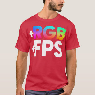 Camiseta Mais RGB Mais jogador de PC FPS