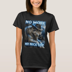 Camiseta Mais sr cara legal meme wolves engraçado alpha