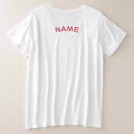 CAMISETA MAIS TAMANHO DAS MULHERES QUE SE ILUSTRAM COM CAMI