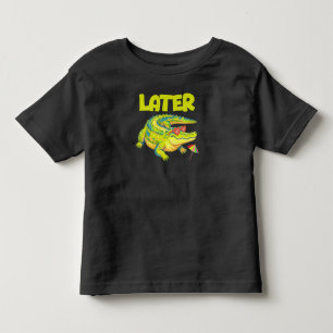 Camiseta Mais Tarde Jacaré, Verão Divertido