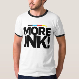 CAMISETA MAIS TINTA!! CMYK