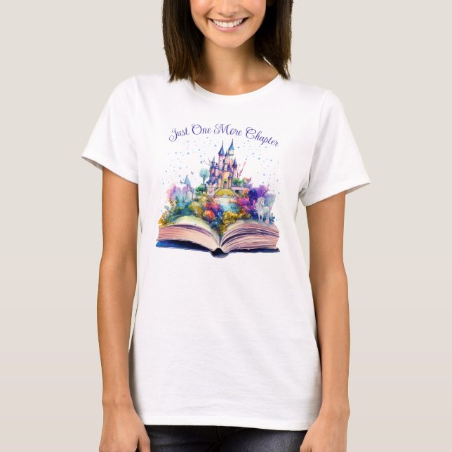 Camiseta Mais Um Capítulo - Amante de Livros (Frente)