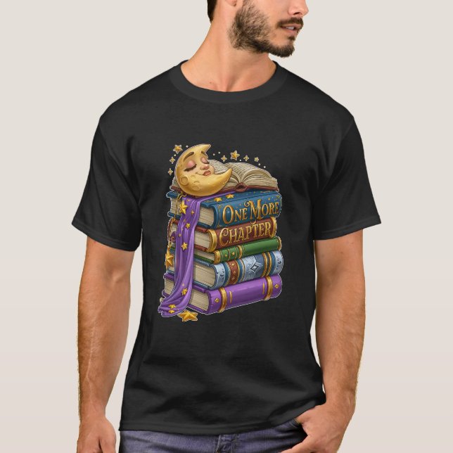 Camiseta Mais um Capítulo Amante do Livro Lua Adormecida (Frente)