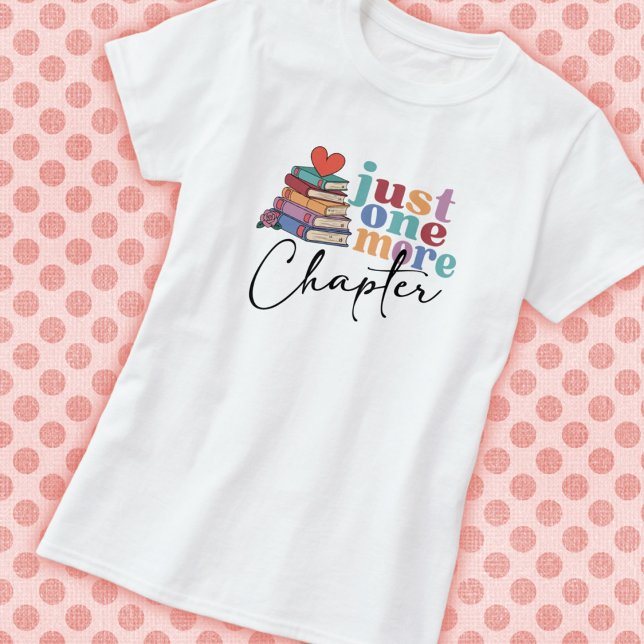 Camiseta Mais um capítulo sobre o livro (Criador carregado)