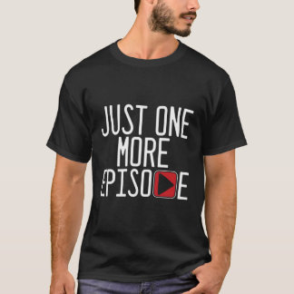 Camiseta Mais Um Episódio Tv Assistindo Série Televisiva