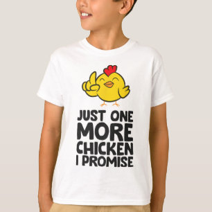 Camiseta Mais um frango, prometo _1