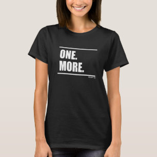 Camiseta Mais um ganha treinamento em ginástica Malhação W